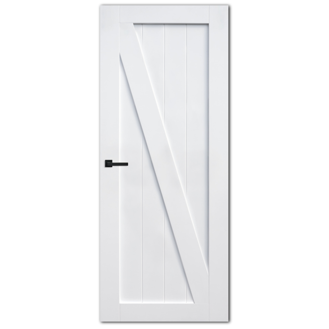 Binnendeur Austria Cabana Blanco Uno links